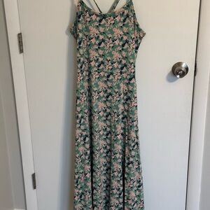 NWT Pact Fit & Flare Midi Dress
